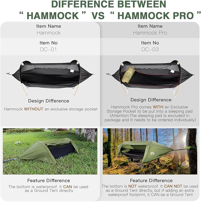 Night Cat Pop Up Tent Night Cat Camping Hammock Tent With Hammock