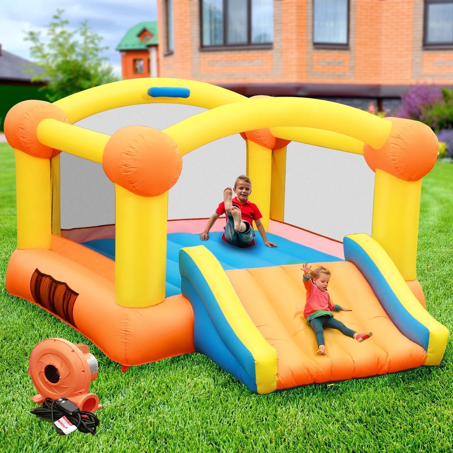 Entil-12ft-L-x9ft-W-Inflatable-Bounce-House-with-Blower-Big-Slide-Basketball-Hoop-Inflatable-Basketball-Outdoor-Indoor-for-Kids_676b38e4-98a1-4b7a-a634-4fb4a25db6cf.1e9062157ad5d40393661b6f9914cb83