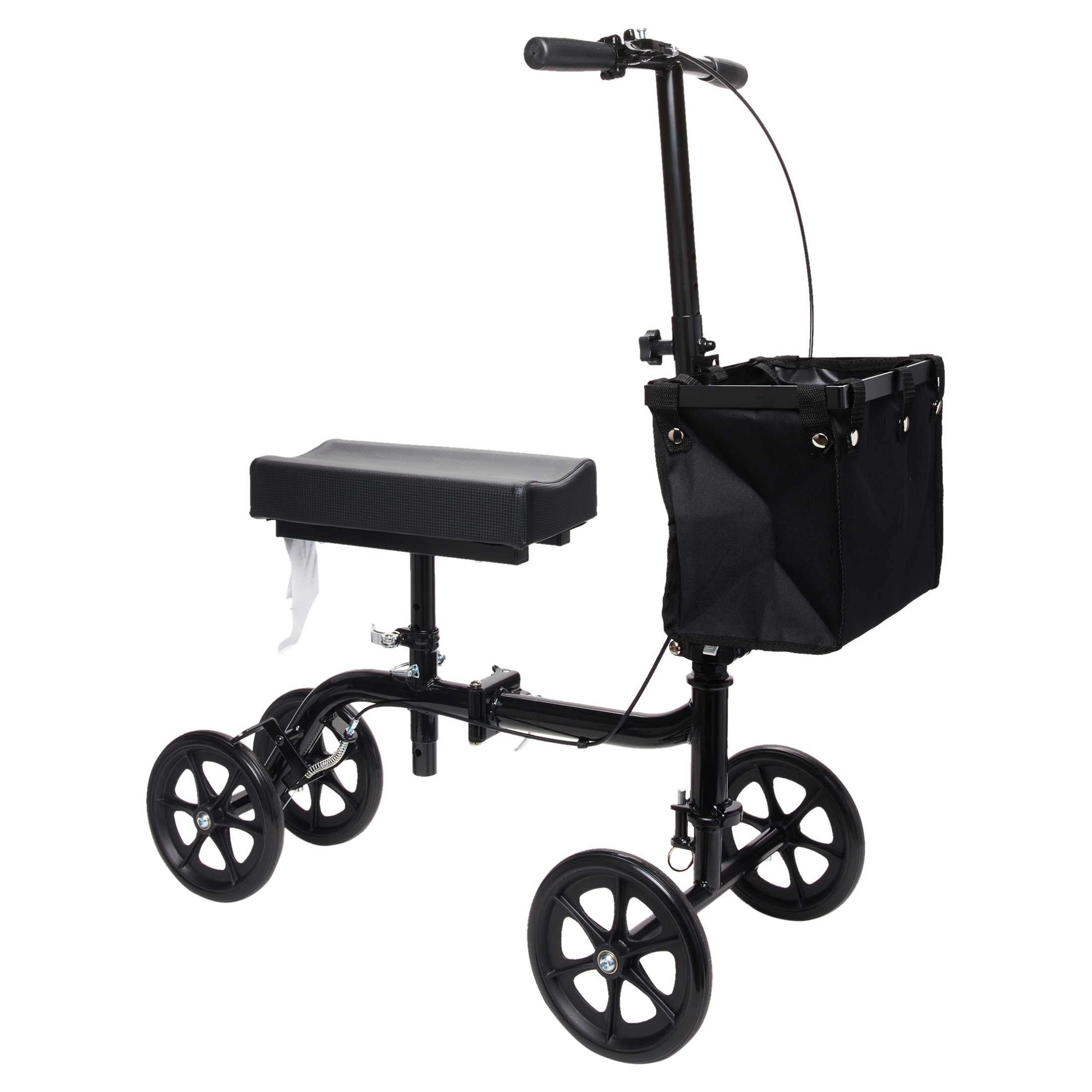 Equate Folding Knee Walker with Storage Bag DDAuctions